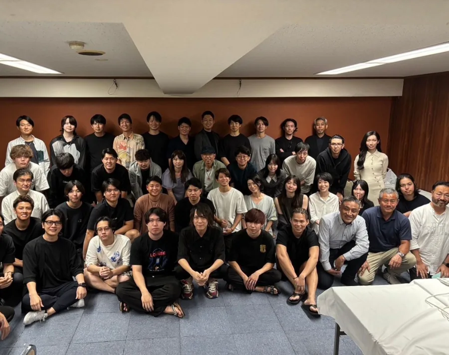 合宿の参加者の集合写真